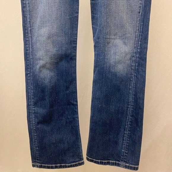 BKE 32 Tag Size Kate Jeans Boot Cut (Actual 34x32) Womens Stretch Embroidered - Picture 4 of 11
